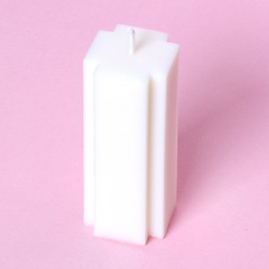 [GS-48] PC mold-cross object candle (4x10cm)