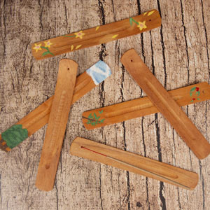 Incense Stick Wooden Holder - Plain pattern