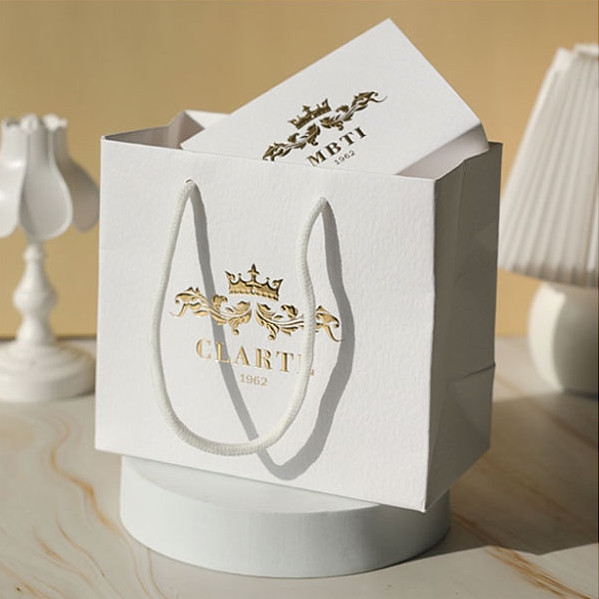 [P.O.Mbti] CLARTE gold foil shopping bag_CF1575