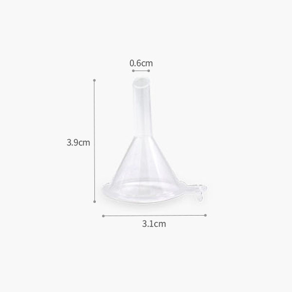 Plastic Mini Funnel(1.Diameter: 3.1cm ) 10p/set