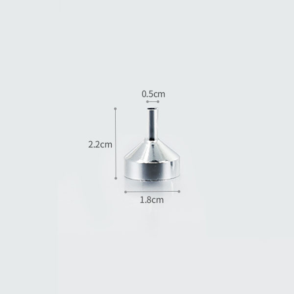 Aluminum Mini Funnel(3.Diameter: 1.8cm ) 10p/set