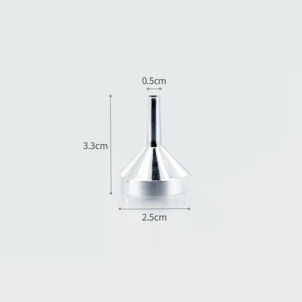 Aluminum Funnel(4.Diameter: 2.5cm ) 10p/set